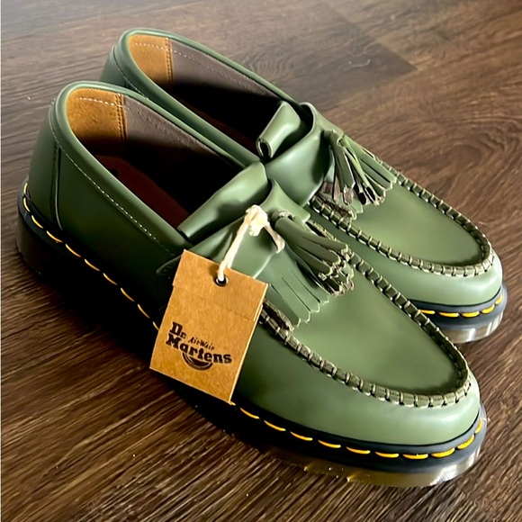ADRIAN SMOOTH LEATHER TASSEL LOAFERS - Picture 1 of 5